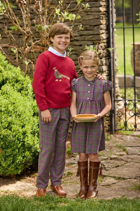 Birdie Dress - Thornhill Plaid - Born Children's Boutique