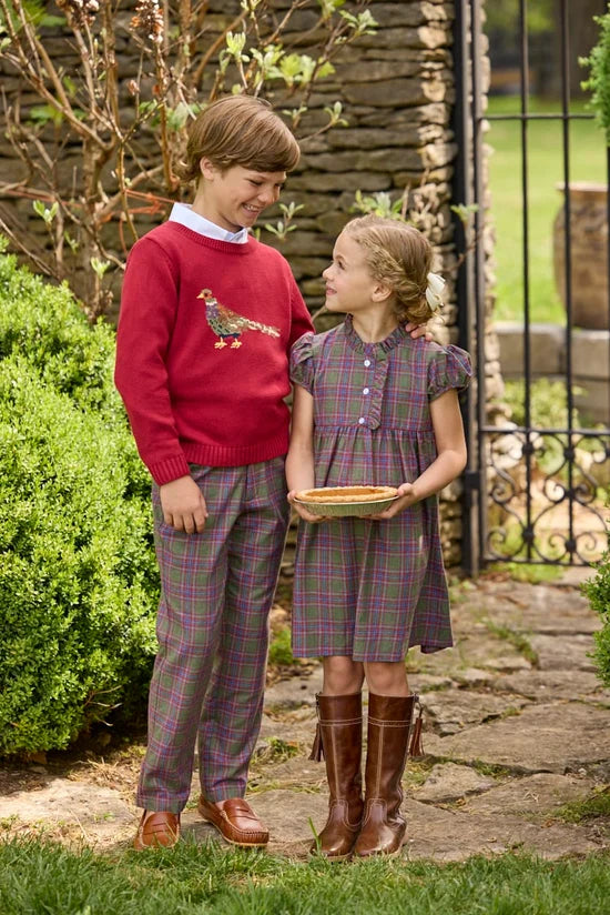 Birdie Dress - Thornhill Plaid - Born Children's Boutique