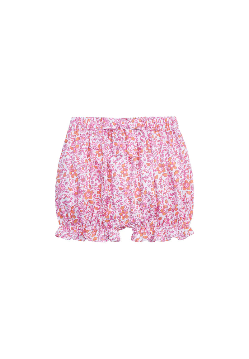 Bow Bloomer - Naples Floral - Born Childrens Boutique