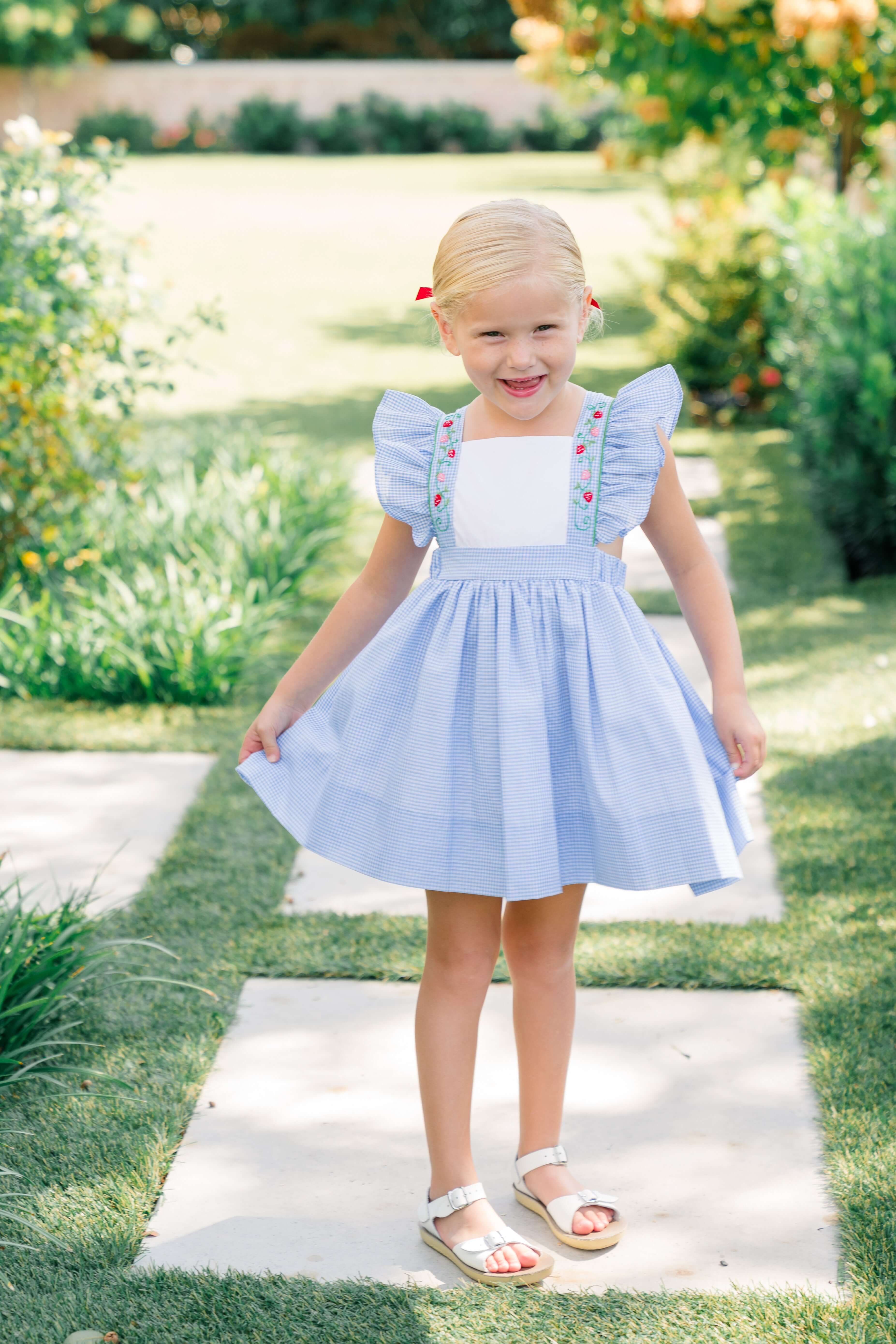 Bryar Bee Pinafore Dress - Born Childrens Boutique