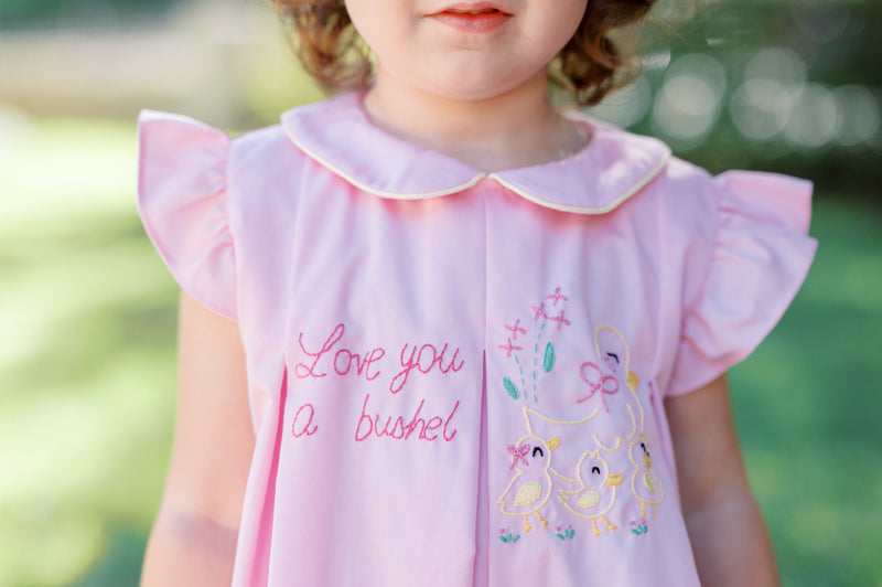Pre-Order Love You a Bushel Dress - Born Childrens Boutique