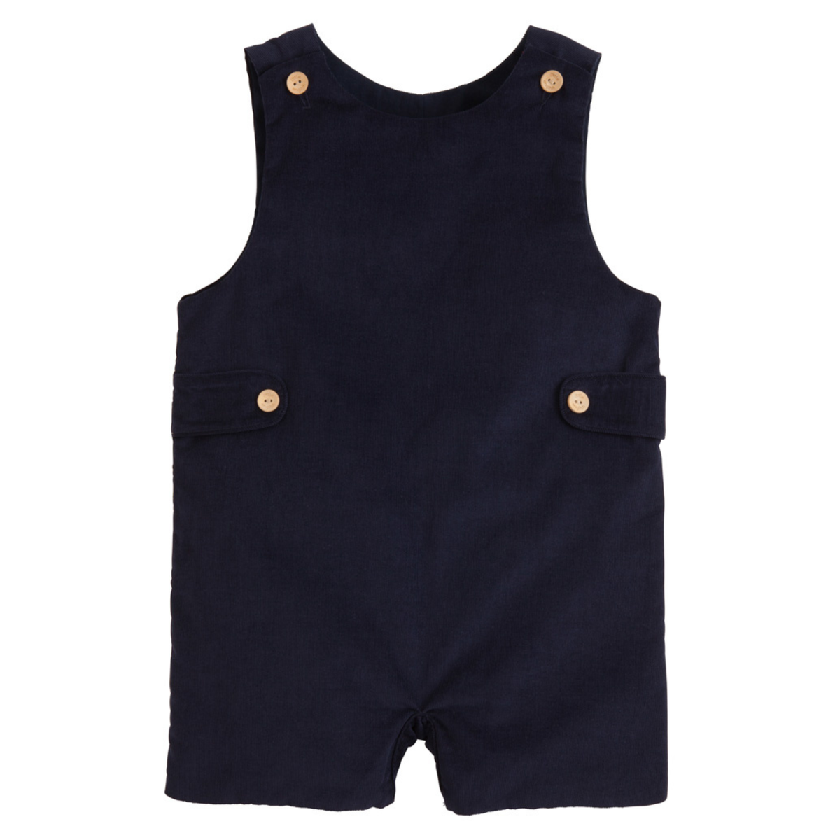 Tab John John - Navy Corduroy - Born Childrens Boutique