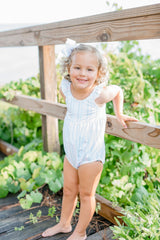 Pre-Order Abby Bubble Swim - Pastel Stripe - Born Childrens Boutique