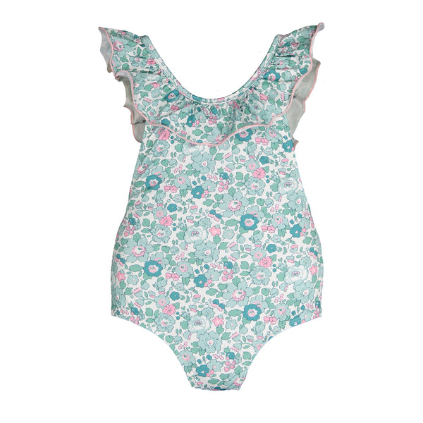 Pre-Order Aqua Betsy Swimsuit - Born Childrens Boutique