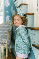 Pre-Order Blue Aster Bloomer Set - Born Childrens Boutique