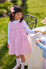 Embroidered Madison Jumper - Fall Blooms - Born Childrens Boutique