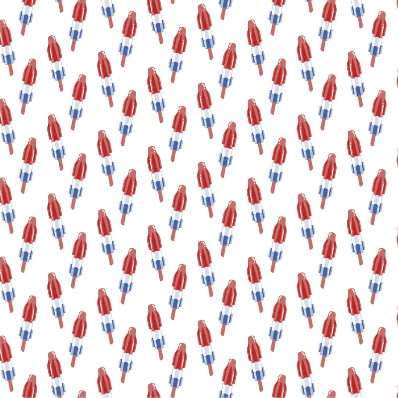 Lila + Hayes Charles Short Set, PATRIOTIC POPSICLES - Born Childrens Boutique