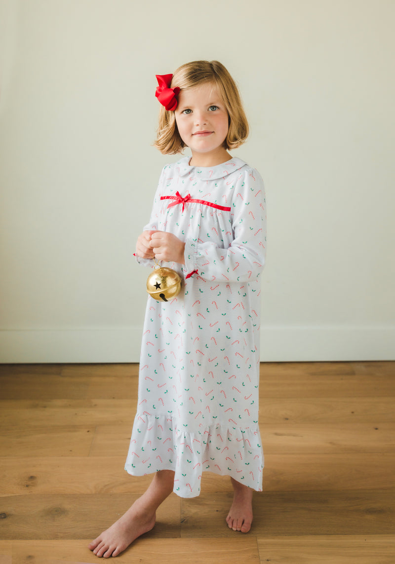 Classic Nightgown - Candy Cane - Born Childrens Boutique