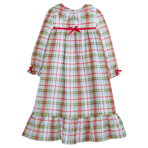Classic Nightgown - Douglas Plaid - Born Childrens Boutique