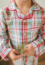 Classic Pajama Set - Douglas Plaid - Born Childrens Boutique