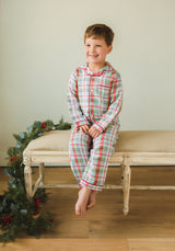 Classic Pajama Set - Douglas Plaid - Born Childrens Boutique