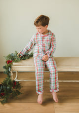 Classic Pajama Set - Douglas Plaid - Born Childrens Boutique