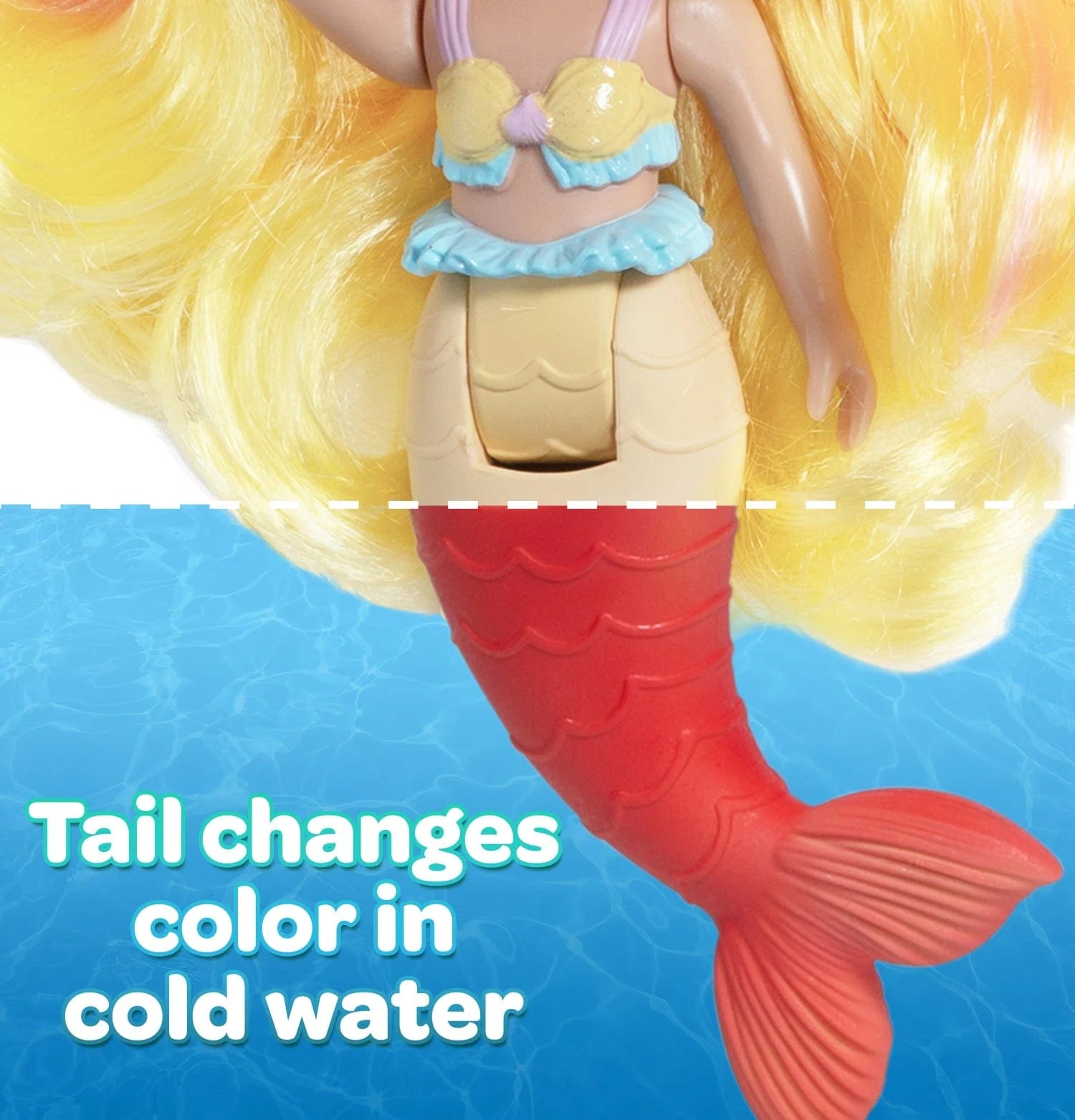 Color Water Wonder Mermaid, Sandy - Born Childrens Boutique
