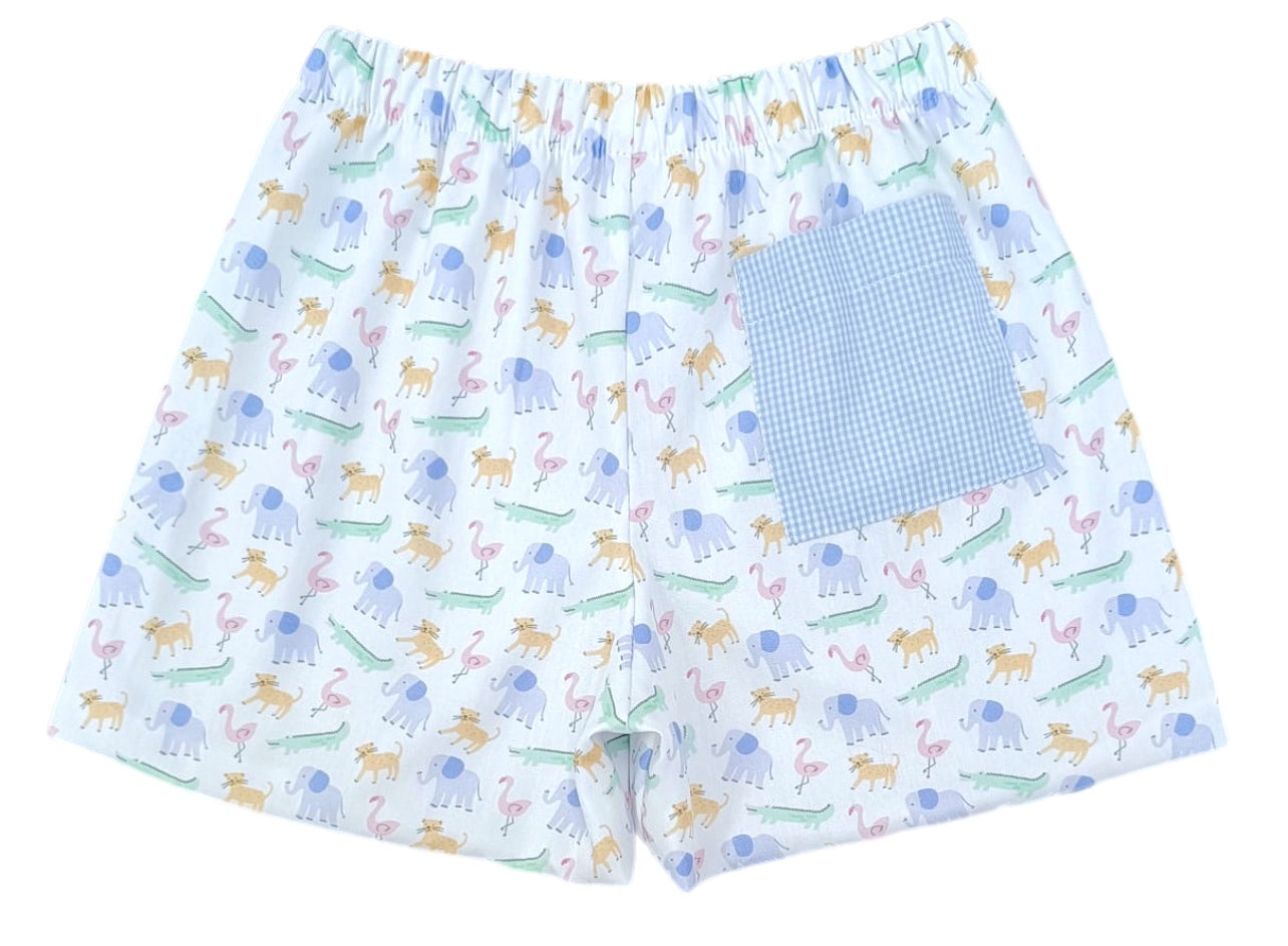 Zoo-pendous Conrad Shorts - Born Childrens Boutique