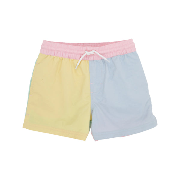 PO52 For the Boys - Candy Corn Colorblock Short Set main image 1