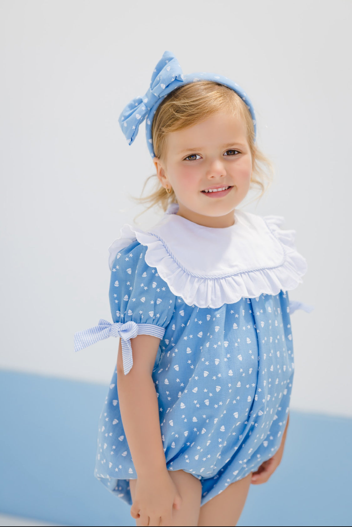 Blue Sea Romper - Born Childrens Boutique