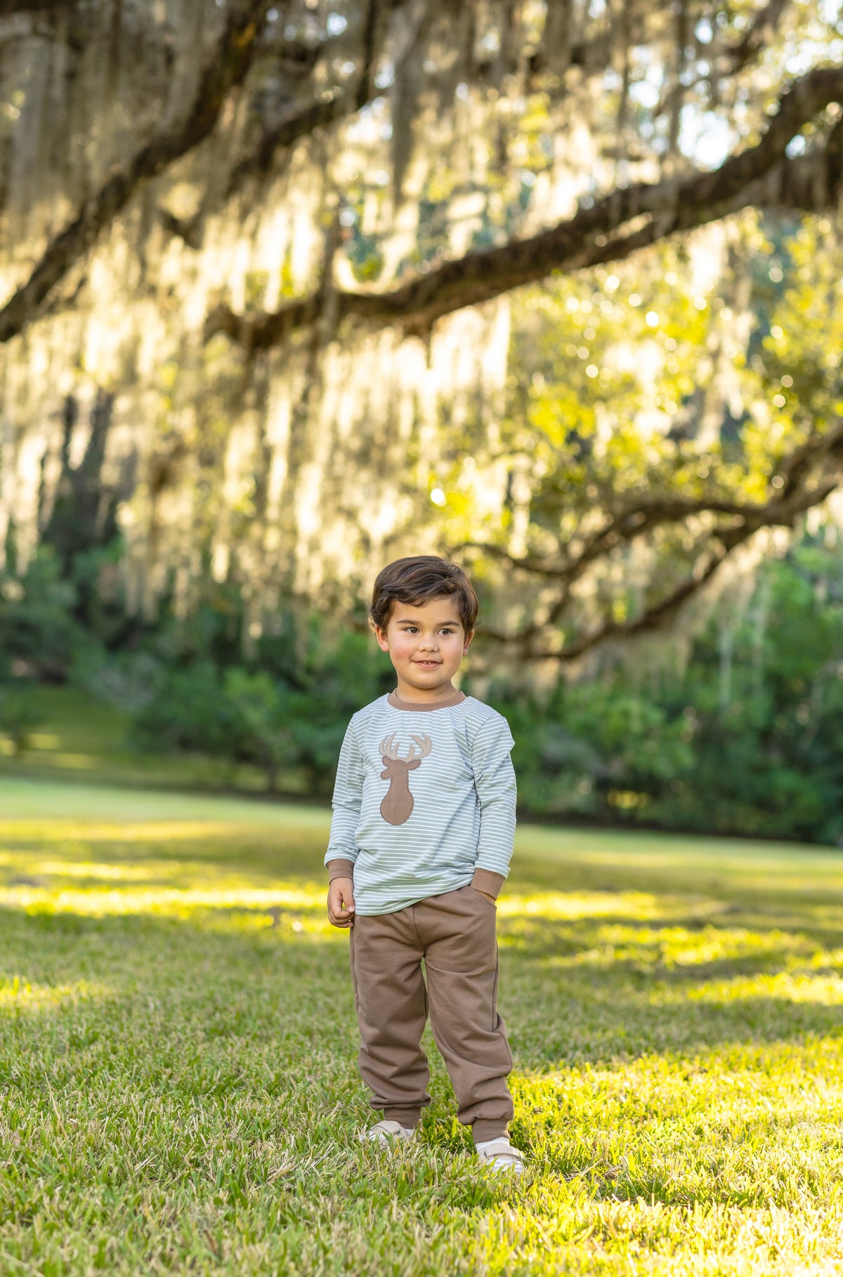 Deer Pant Set - Born Childrens Boutique