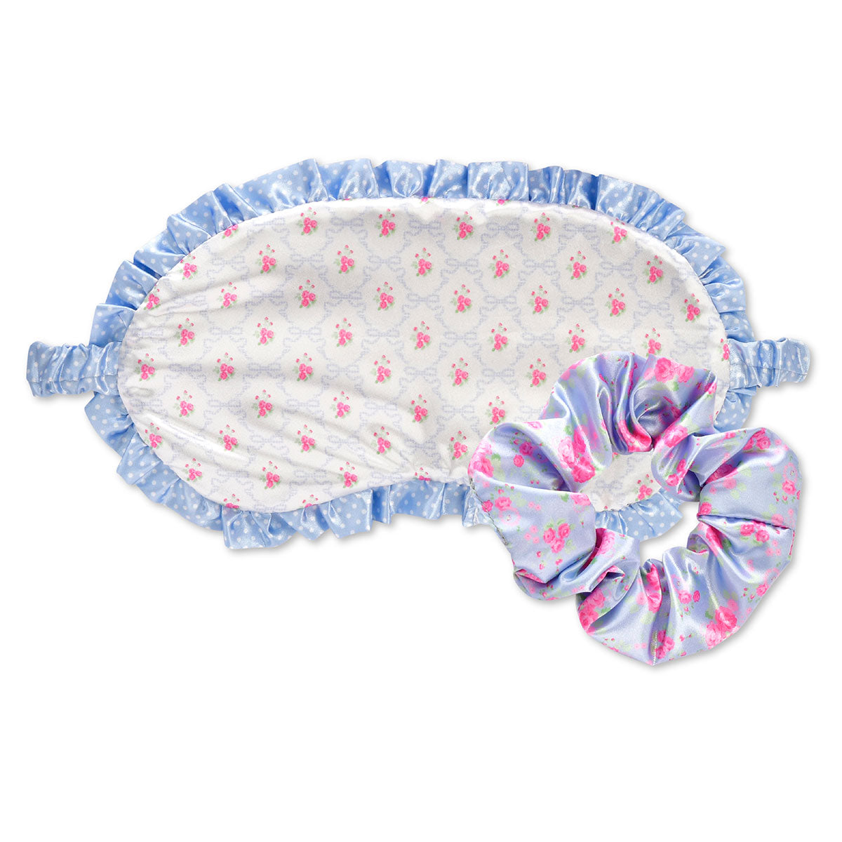 Ditsy Eye Mask & Scrunchie Set - Born Childrens Boutique