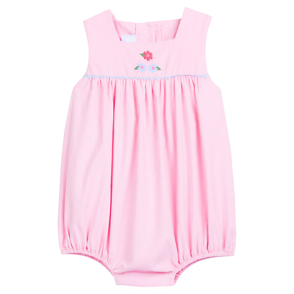 Embroidered Madison Bubble - Fall Blooms - Born Childrens Boutique