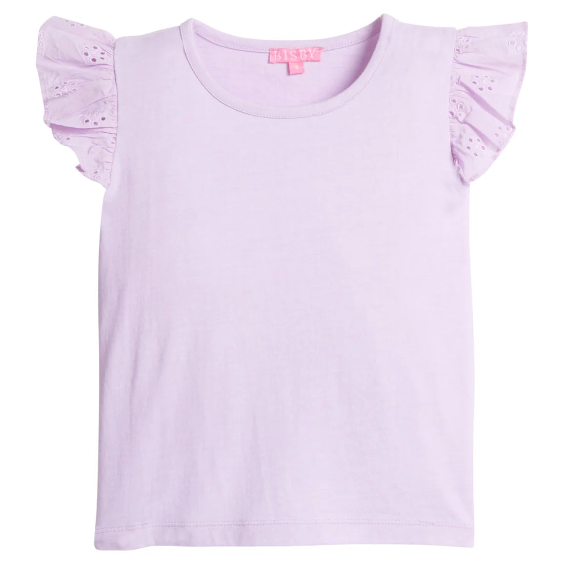 Eyelet Tank - Lilac - Born Childrens Boutique