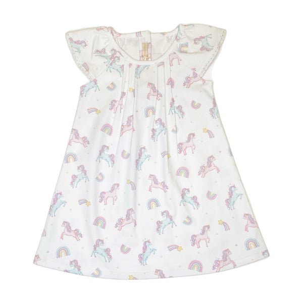 Magical Unicorn Lounge Dress - Born Childrens Boutique