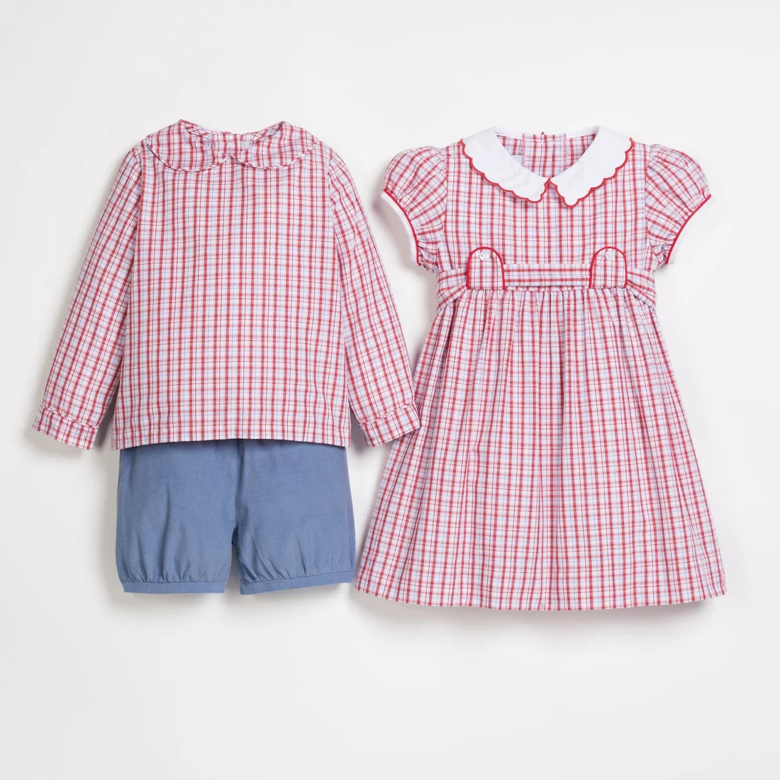 Banded Short - Stormy Blue Corduroy - Born Childrens Boutique