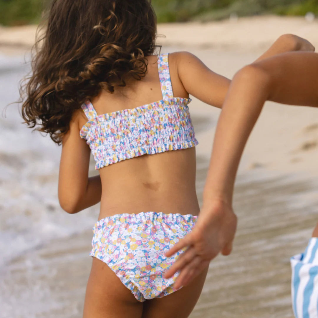 Jasmine Blossom Smocked Bikini - Born Childrens Boutique