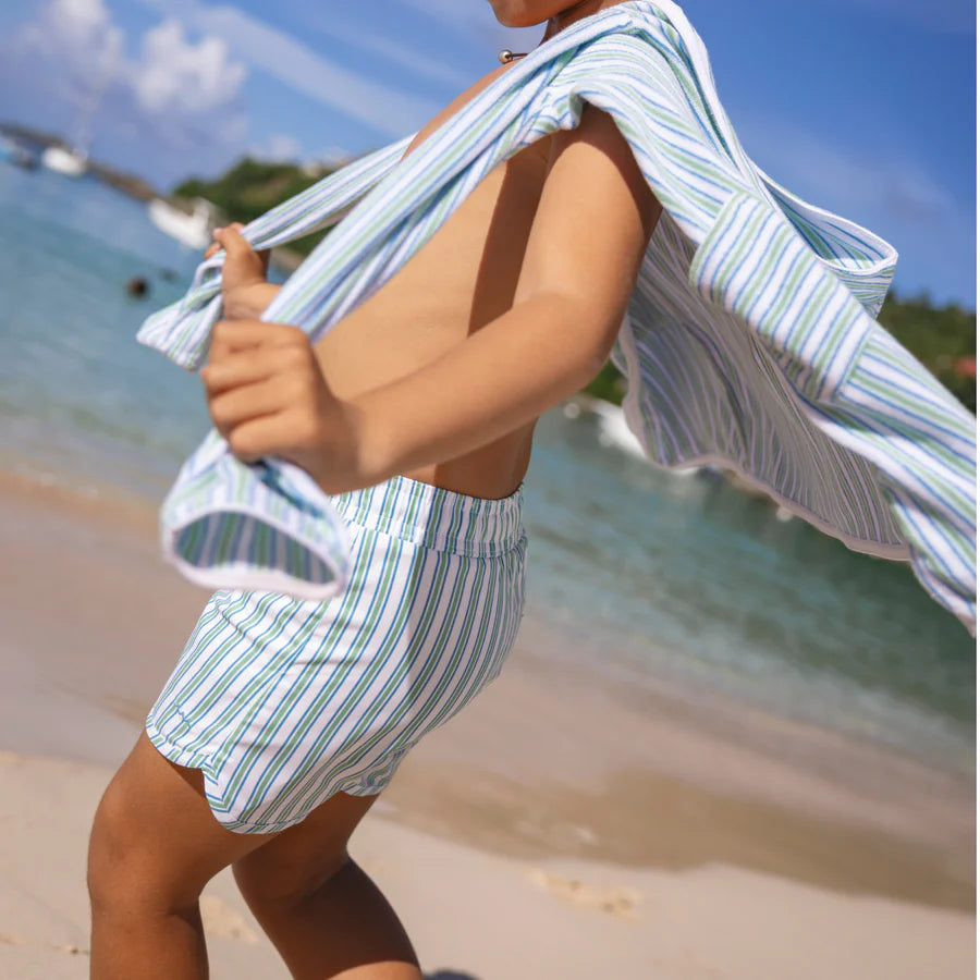 Tamarin Stripe Boardie - Born Childrens Boutique
