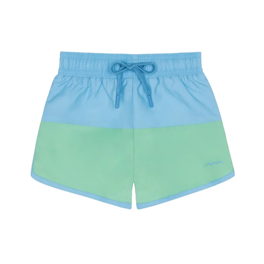 Island Edge Colorblock Boardie - Born Childrens Boutique
