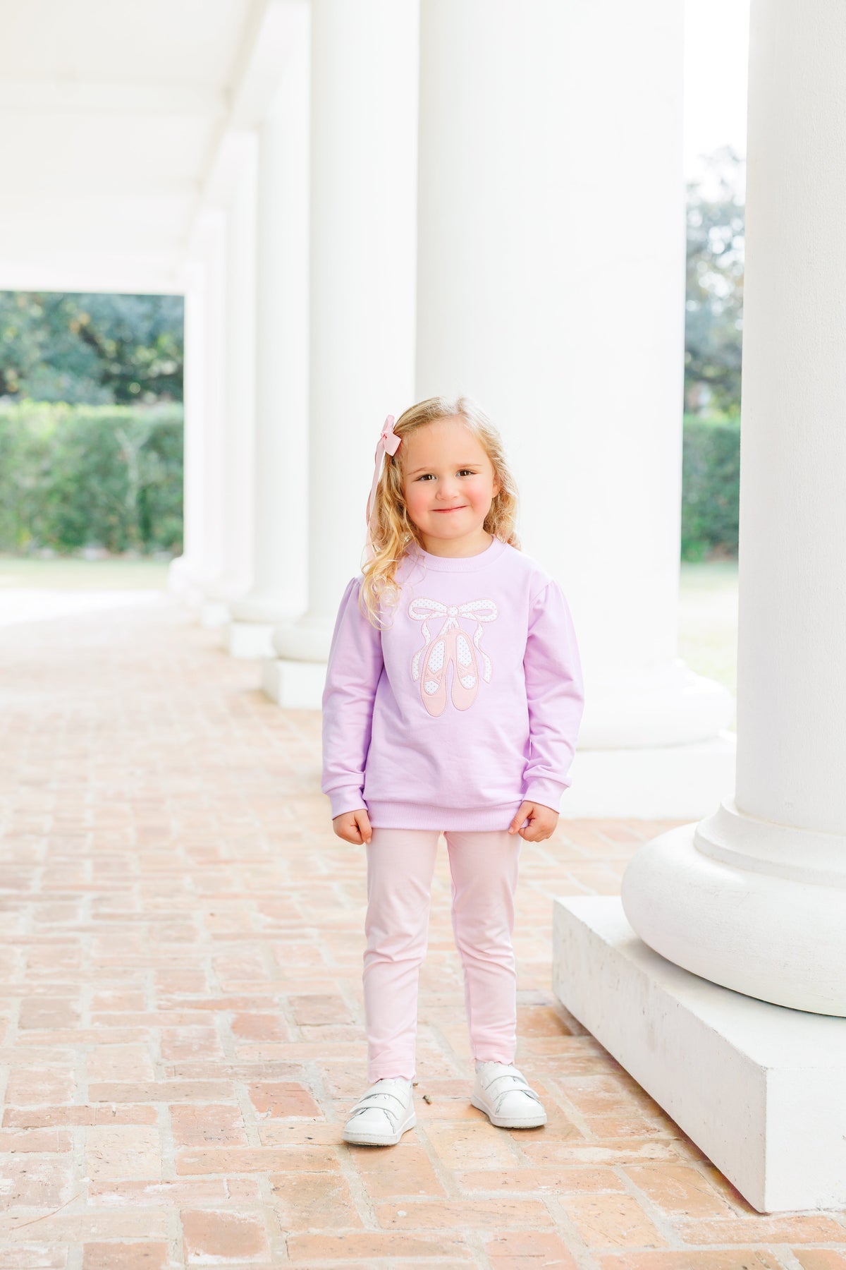 French Terry Pullover - Ballet Shoes - Born Childrens Boutique