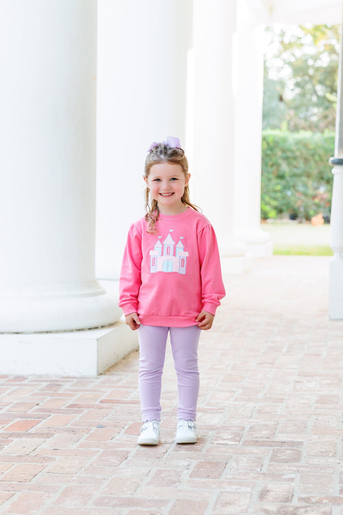 French Terry Pullover - Castle - Born Childrens Boutique