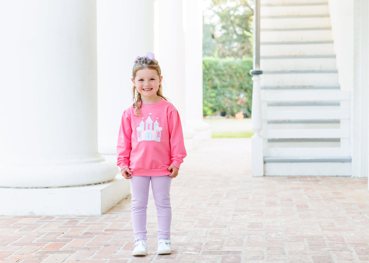 French Terry Pullover - Castle - Born Childrens Boutique