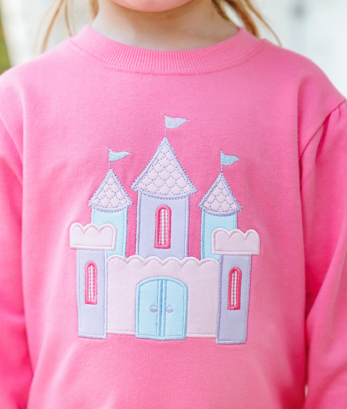 French Terry Pullover - Castle - Born Childrens Boutique