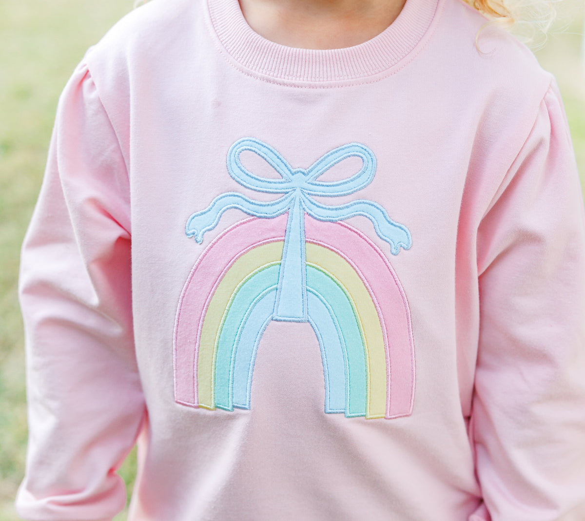 French Terry Pullover - Rainbow - Born Childrens Boutique