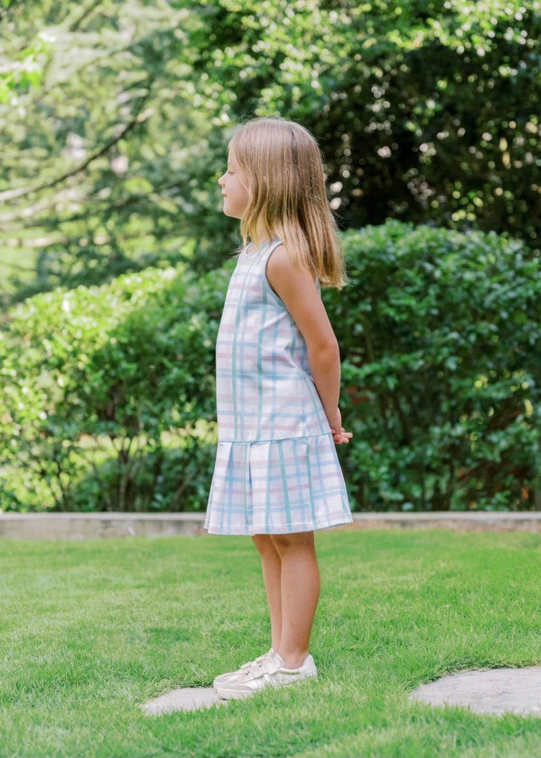 Livvy Tennis Dress in Pastel Patch