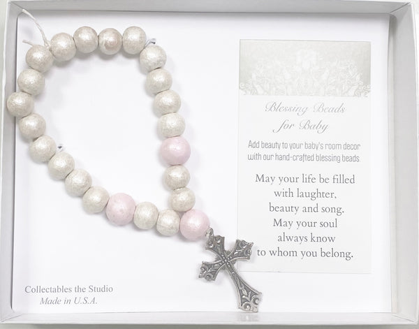 BB-6 Girl Blessing Beads - Born Childrens Boutique