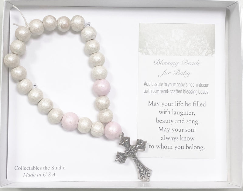 BB-6 Girl Blessing Beads - Born Childrens Boutique