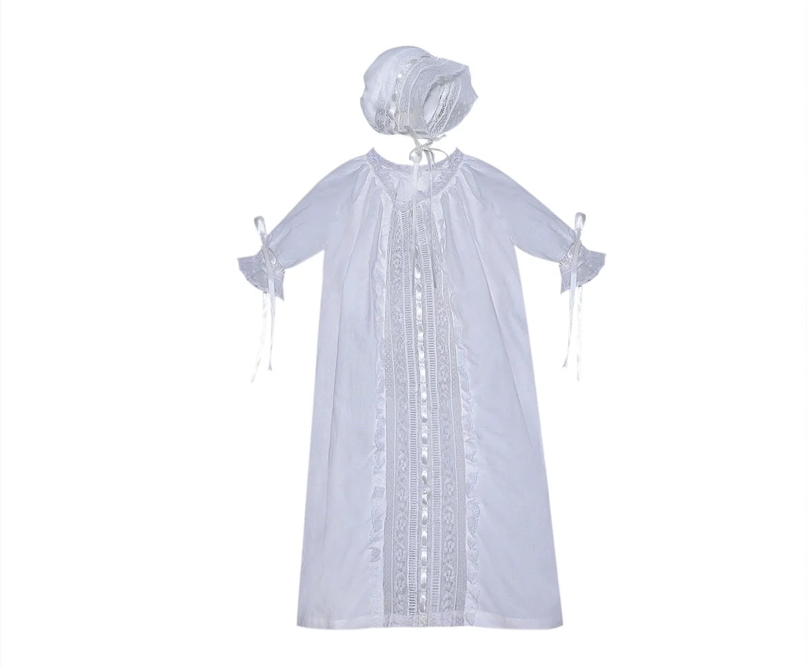 Shiloh Daygown - Ecru - Born Childrens Boutique