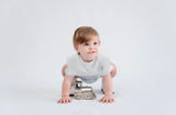 Christian Button On - Blue Batiste - Born Childrens Boutique