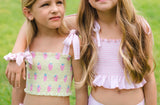 Pre-Order Pastel Berries Gingham Bikini - Born Childrens Boutique