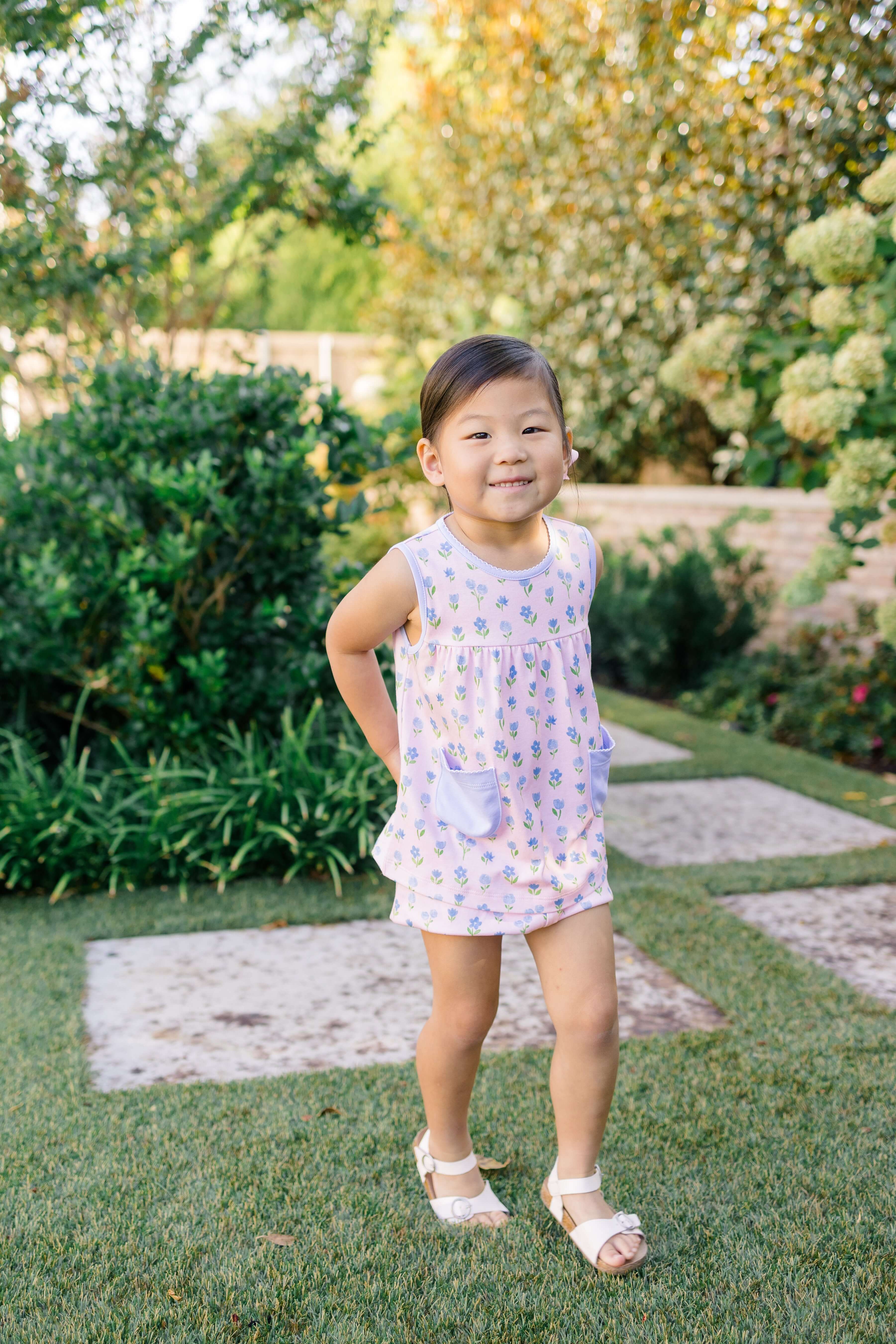 Bloomer Set - Gardenia - Born Childrens Boutique
