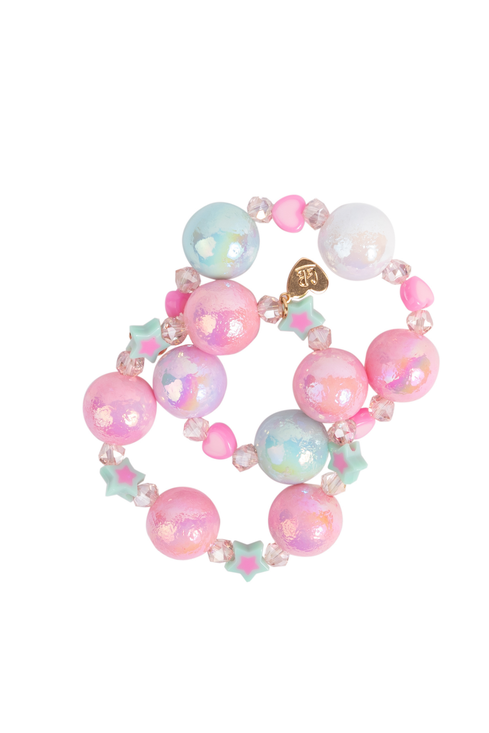 Stars and Hearts Bobble Bracelets - Born Childrens Boutique