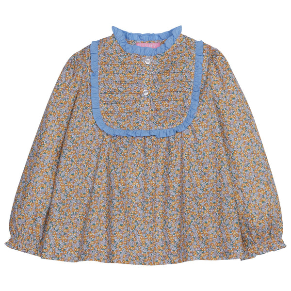 Chelsea Top Devon Floral Amber - Born Childrens Boutique