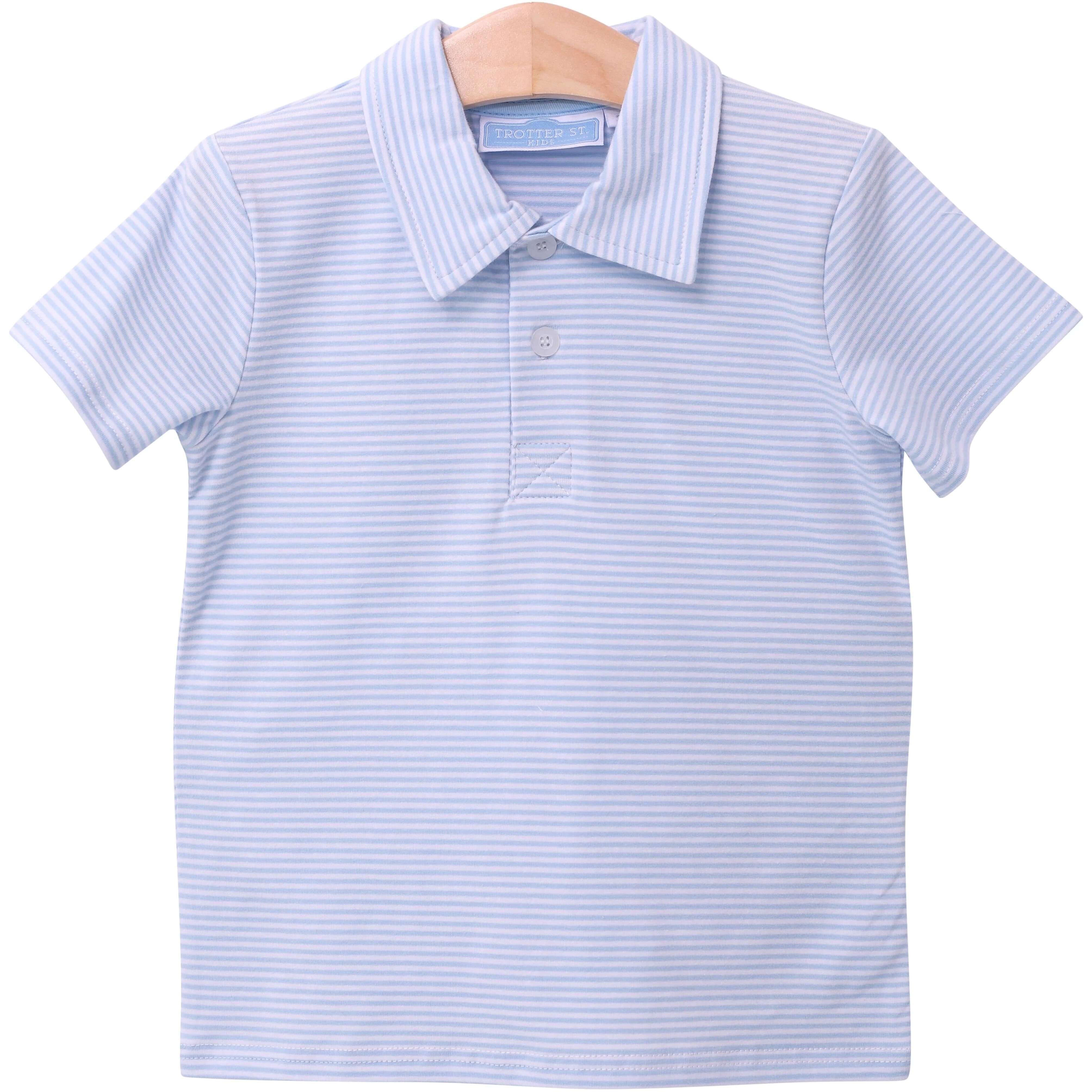 Henry Polo - Light Blue Stripe - Born Childrens Boutique
