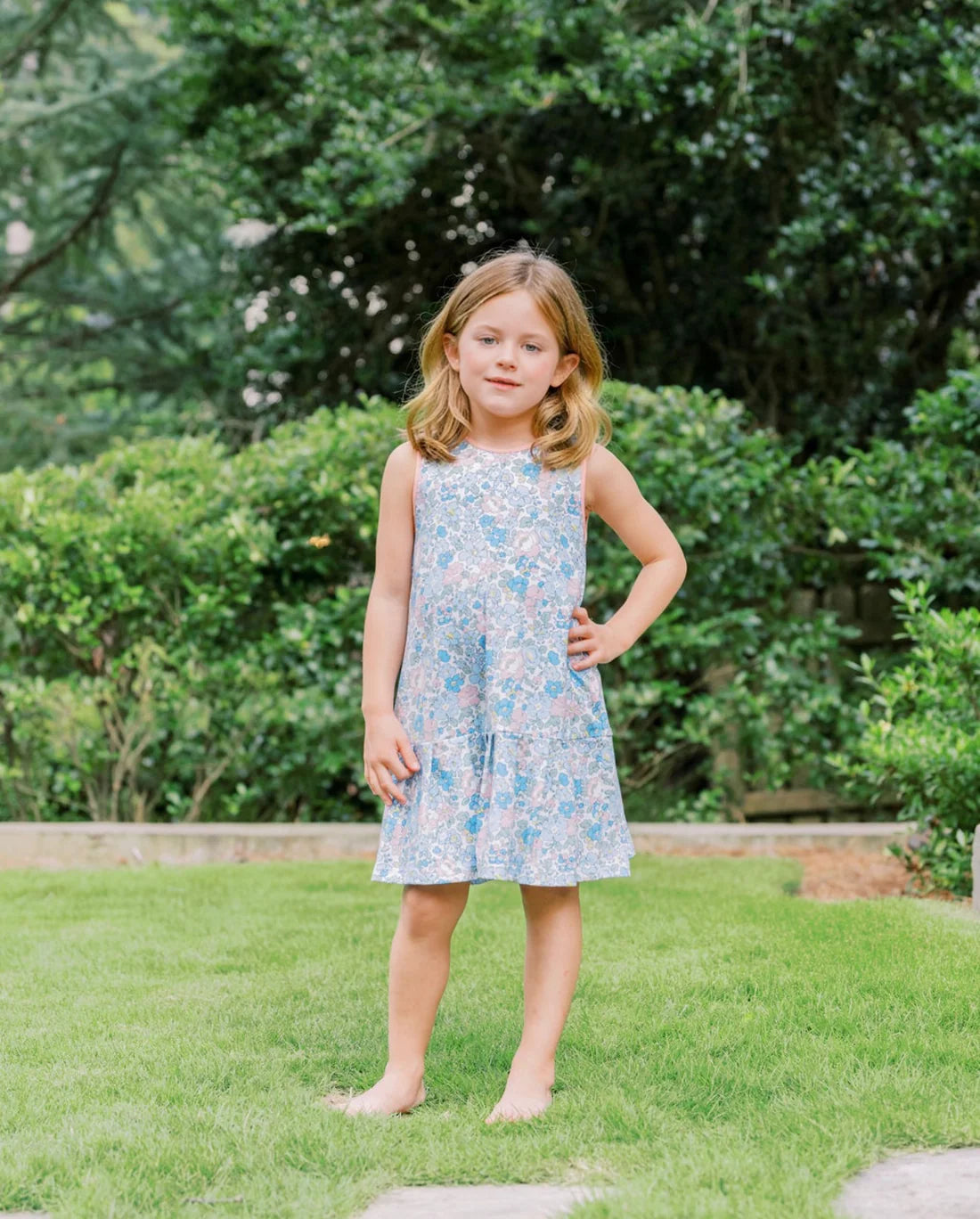 Livvy Tennis Dress in Posy Patch