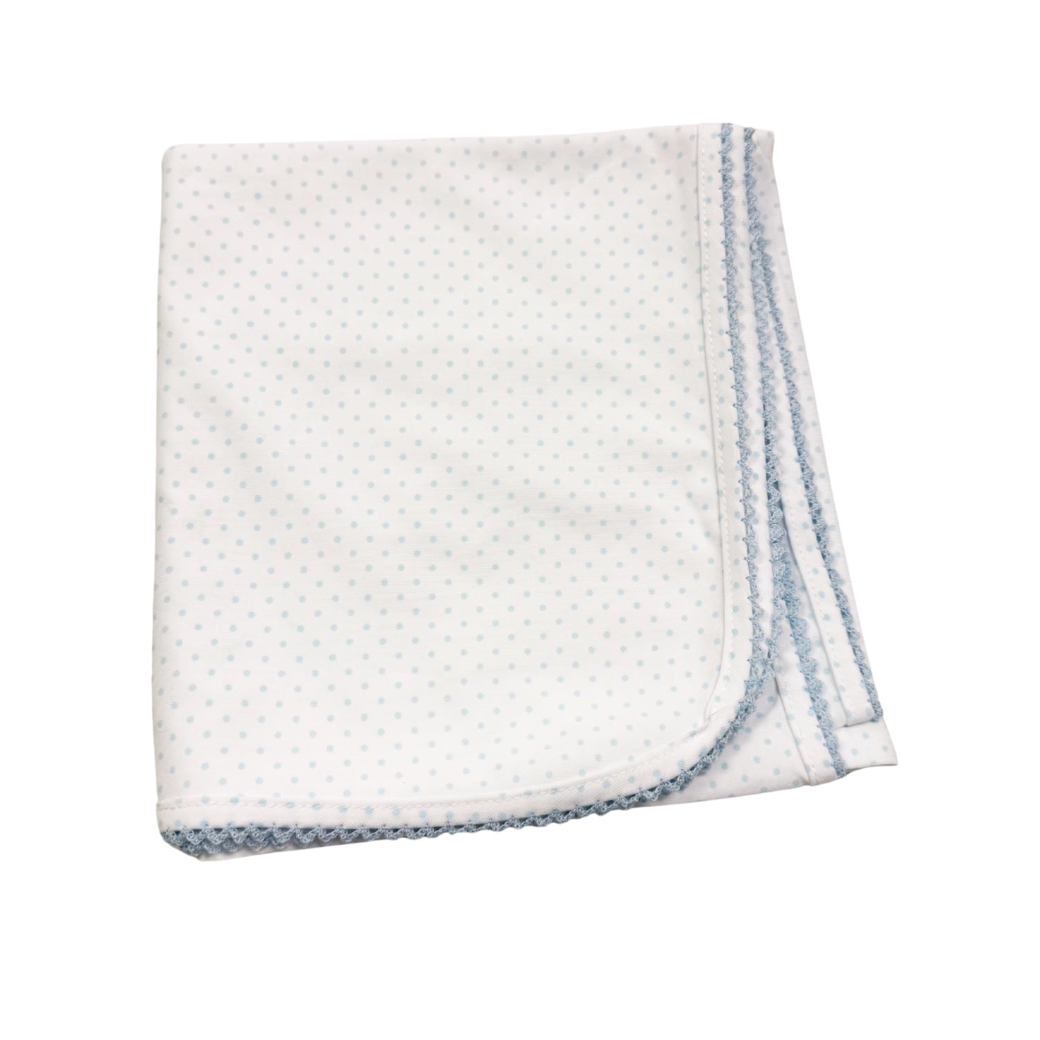 Baby Blanket Knit - Blue - Born Childrens Boutique