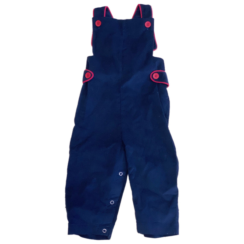 Navy Field Overall - Born Childrens Boutique