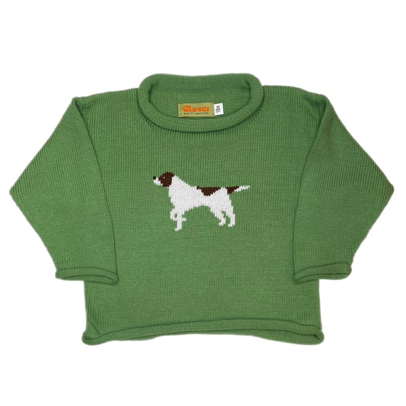 Pointer Roll Neck Sweater - Born Childrens Boutique
