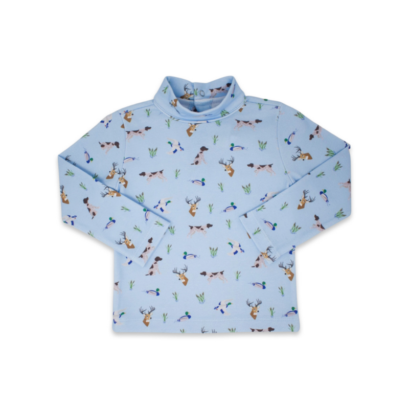 Tot Turtleneck - Hunter - Born Childrens Boutique
