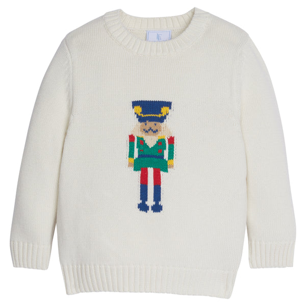 Intarsia Sweater - Nutcracker - Born Childrens Boutique